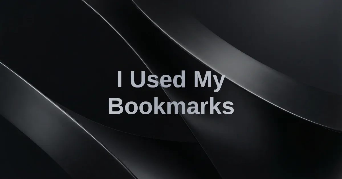 What Happened When I Actually Used My Saved Content