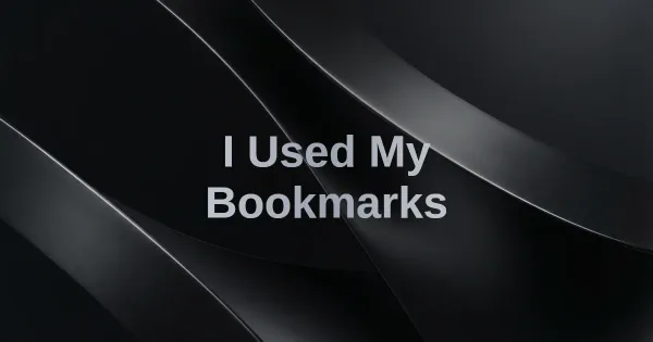 What Happened When I Actually Used My Saved Content